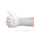 Hespax Nylon Glove Long Cuff Anti-static PU Esd